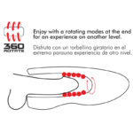 JAMYJOB - SPIN-X MASTURBADOR CON ROTACIÓN Y FUNCIÓN CALOR - Imagen 5