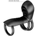 PRETTY LOVE - JAMMY FUNDA DE PENE 12 VIBRACIONES CON LENGUA RECARGABLE SILICONA - Imagen 5