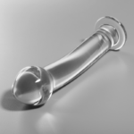 NEBULA SERIES BY IBIZA - MODELO 11 DILDO CRISTAL TRANSPARENTE 16 CM -O- 3 CM - Imagen 2