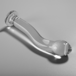 NEBULA SERIES BY IBIZA - MODELO 18 DILDO CRISTAL TRANSPARENTE 18.5 CM -O- 3.5 CM - Imagen 2