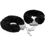 INTENSE - FETISH SET ERÓTICO 1 CON ESPOSAS, ANTIFAZ Y LÁTIGO DE CUERO VEGANO - Imagen 3