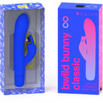 B SWISH - BWILD BUNNY INFINITE CLASSIC VIBRADOR RECARGABLE SILICONA AZUL - Imagen 2