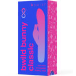 B SWISH - BWILD BUNNY INFINITE CLASSIC VIBRADOR RECARGABLE SILICONA AZUL - Imagen 4