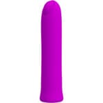 PRETTY LOVE - CURTIS MINI VIBRADOR SUPER POWER 12 VIBRACIONES SILICONA VIOLETA - Imagen 2