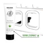 BRUMA - GEL DESLIZANTE CON ACEITE DE SEMILLA EFECTO CALOR SABOR CANNABIS 100 ML - Imagen 5