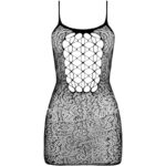 PASSION - BS096 BODYSTOCKING NEGRO TALLA UNICA - Imagen 5