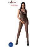 PASSION - BS098 BODYSTOCKING NEGRO TALLA UNICA - Imagen 3