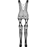 PASSION - BS099 BODYSTOCKING NEGRO TALLA UNICA - Imagen 5