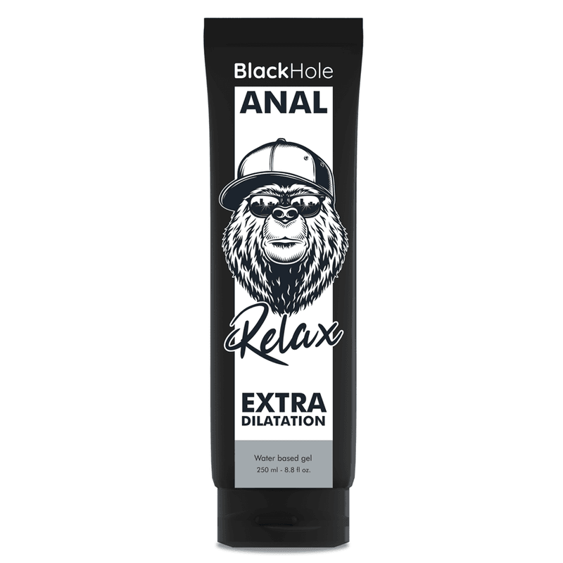 BLACK HOLE - GEL BASE AGUA DILATACIÓN ANAL 250 ML