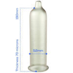 PASANTE - PRESERVATIVO EFECTO CALOR BOLSA 144 UNIDADES - Imagen 2