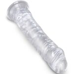 KING COCK - CLEAR PENE REALÍSTICO 19.7 CM TRANSPARENTE - Imagen 2