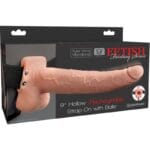 FETISH FANTASY SERIES - ARNES AJUSTABLE PENE REALÍSTICO CON TESTÍCULOS RECARGABLE Y VIBRADOR 23 CM - Imagen 5