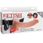FETISH FANTASY SERIES - ARNÉS AJUSTABLE CONTROL REMOTO PENE REALÍSTICO CON TESTÍCULOS 23 CM - Imagen 5