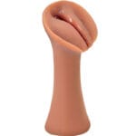 FETISH FANTASY EXTREME - MASTURBADOR MASCULINO SILICONA SLIPPERY SLIT CARAMELO - Imagen 3