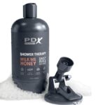 PDX PLUS - MASTURBADOR STROKER DISEÑO DISCRETO DE BOTE CHAMPU MILK ME HONEY CARAMELO - Imagen 5