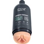 PDX PLUS - MASTURBADOR STROKER DISEÑO DISCRETO DE BOTE CHAMPU MILK ME HONEY