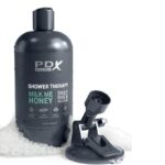PDX PLUS - MASTURBADOR STROKER DISEÑO DISCRETO DE BOTE CHAMPU MILK ME HONEY - Imagen 5
