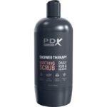 PDX PLUS - MASTURBADOR STROKER DISEÑO DISCRETO DE BOTE CHAMPU SOOTHING SCRUB CARAMELO - Imagen 3