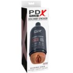 PDX PLUS - MASTURBADOR STROKER DISEÑO DISCRETO DE BOTE CHAMPU SOOTHING SCRUB CARAMELO - Imagen 5