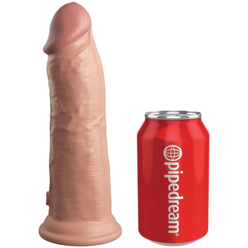 KING COCK - ÉLITE DILDO REALÍSTICO VIBRADOR  SILICONA 20.3 CM