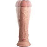 KING COCK - ÉLITE DILDO REALÍSTICO VIBRADOR  SILICONA CONTROL REMOTO 23 CM - Imagen 5