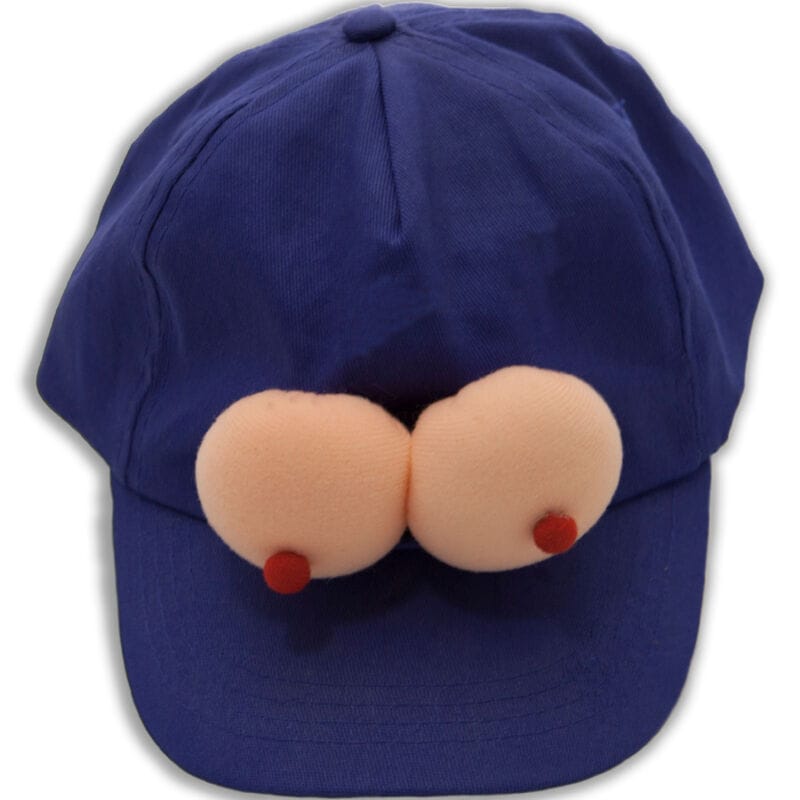 img_156384_d91cf3bbd52e3daae47cf6e57c30637b_1.jpg DIABLO PICANTE - GORRA CON TETAS AZUL - Imagen 1