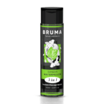 BRUMA - ACEITE DE MASAJE PREMIUM EFECTO CALOR SABOR SANDÍA 3 EN 1 - 100 ML