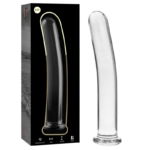 NEBULA SERIES BY IBIZA - MODELO 9 DILDO CRISTAL TRANSPARENTE 15.5 CM -O- 2.5 CM