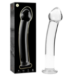NEBULA SERIES BY IBIZA - MODELO 11 DILDO CRISTAL TRANSPARENTE 16 CM -O- 3 CM