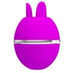 PRETTY LOVE - VIBRADOR DE SILICONA REDONDO GEMINI BALL MORADO - Imagen 5