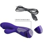 PRETTY LOVE - SNAPPY YOUTH VIBRADOR  ESTIMULADOR PUNTOG VIOLETA - Imagen 5