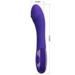 PRETTY LOVE - ELEMENTAL YOUTH DILDO VIBRADOR VIOLETA - Imagen 5