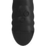 ADRIEN LASTIC - TWISTER MASAJEADOR VIBRADOR Y ROTADOR RABBIT NEGRO - Imagen 4