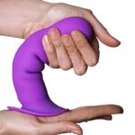 ADRIEN LASTIC - HITSENS 3 DILDO SILICONA VIOLETA - Imagen 2