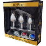 ALIVE - ANAL PLEASURE KIT 3 PLUG METAL - Imagen 2