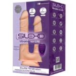 SILEXD - MODELO 1 PENE REALÍSTICO DOBLE PENETRACION VIBRADOR SILICONA PREMIUM SILEXPAN CONTROL REMOTO 17.5 / 19.5 CM - Imagen 3