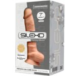 SILEXD - MODELO 1 PENE REALÍSTICO SILICONA PREMIUM SILEXPAN 17.5 CM - Imagen 3