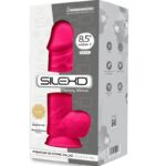 SILEXD - MODELO 1 PENE REALÍSTICO SILICONA PREMIUM SILEXPAN FUCSIA 21.5 CM - Imagen 3