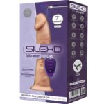 SILEXD - MODELO 1 PENE REALÍSTICO VIBRADOR SILICONA PREMIUM SILEXPAN CONTROL REMOTO 17.5 CM - Imagen 2