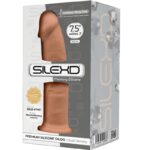 SILEXD - MODELO 2 PENE REALÍSTICO SILICONA PREMIUM SILEXPAN CARAMELO 19 CM - Imagen 3