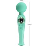 PRETTY LOVE - SKYLER VIBRADOR WAND VERDE - Imagen 5