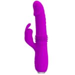 PRETTY LOVE - DOROTHY VIBRADOR CONEJO RECARGABLE MORADO - Imagen 2