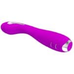 PRETTY LOVE - HECTOR VIBRADOR ELECTROSHOCK RECARGABLE  IMPERMEABLE MORADO - Imagen 3