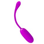 PRETTY LOVE - JULIUS HUEVO VIBRADOR IMPERMEBLE  RECARGABLE MORADO - Imagen 3