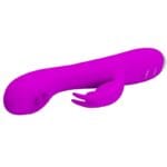 PRETTY LOVE - RACHEL VIBRADOR RECARGABLE CON SUCCIONADOR MORADO - Imagen 2