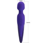 PRETTY LOVE - ANTONY YOUTH VIBRADOR WAND EFECTO CALOR VIOLETA - Imagen 4