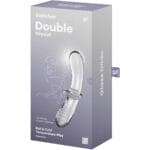 SATISFYER - DOUBLE CRYSTAL DILDO TRANSPARENTE - Imagen 5