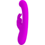 PRETTY LOVE - LAMAR VIBRADOR RABBIT  PUNTO G VIOLETA - Imagen 3