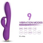 ARMONY - BONNIE VIBRADOR RABBIT VIOLETA - Imagen 3