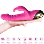 ARMONY - ZING DILDO VIBRADOR RABBIT FUCSIA - Imagen 4
